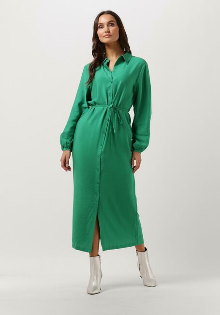 Groene ANOTHER LABEL Maxi jurk JACKLYN DRESS L/S - large