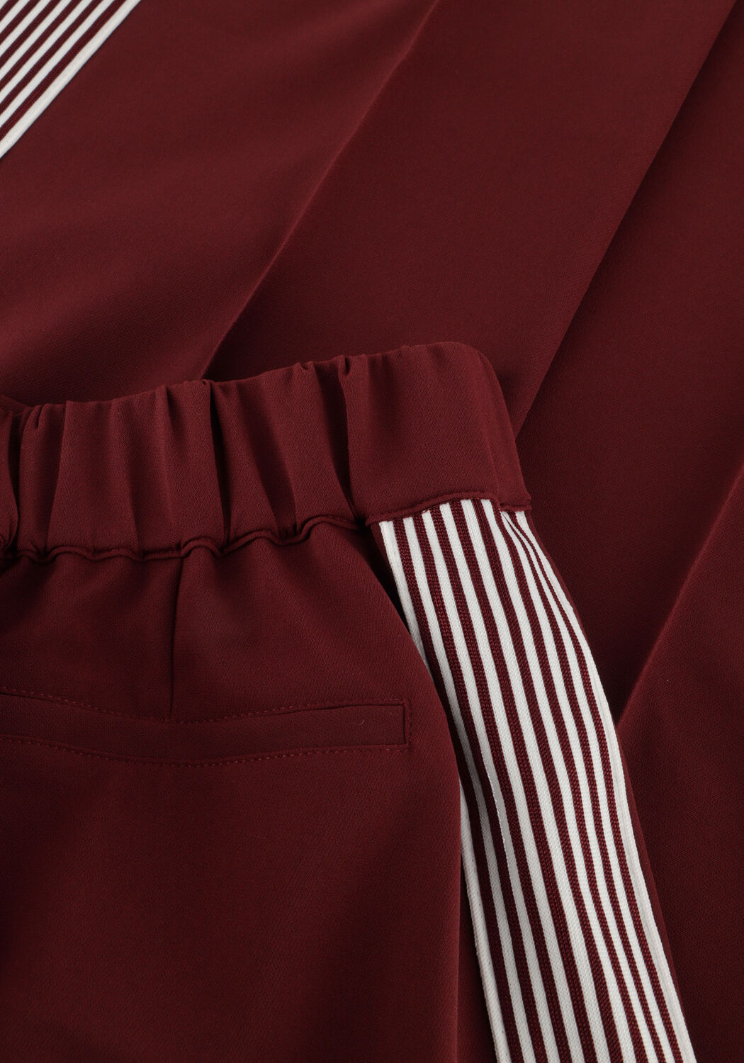 Bordeaux EST'SEVEN Wijde broek JUNE TROUSER - large