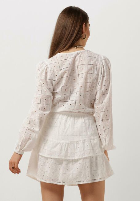 Gebroken wit REFINED DEPARTMENT Mini jurk ELOISE - large