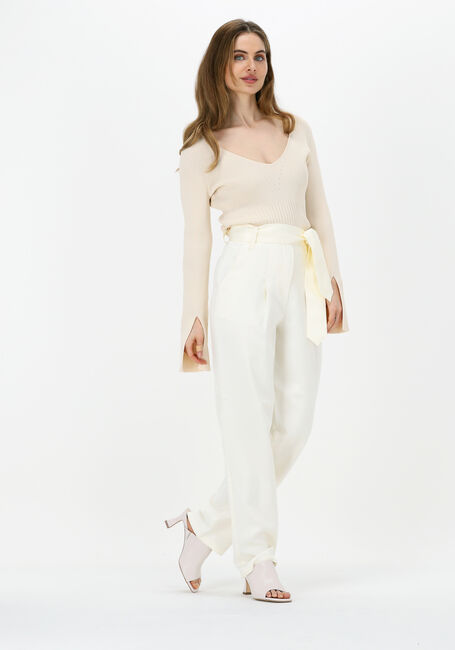 Beige NOTES DU NORD Pantalon CAITLYN PANTS - large