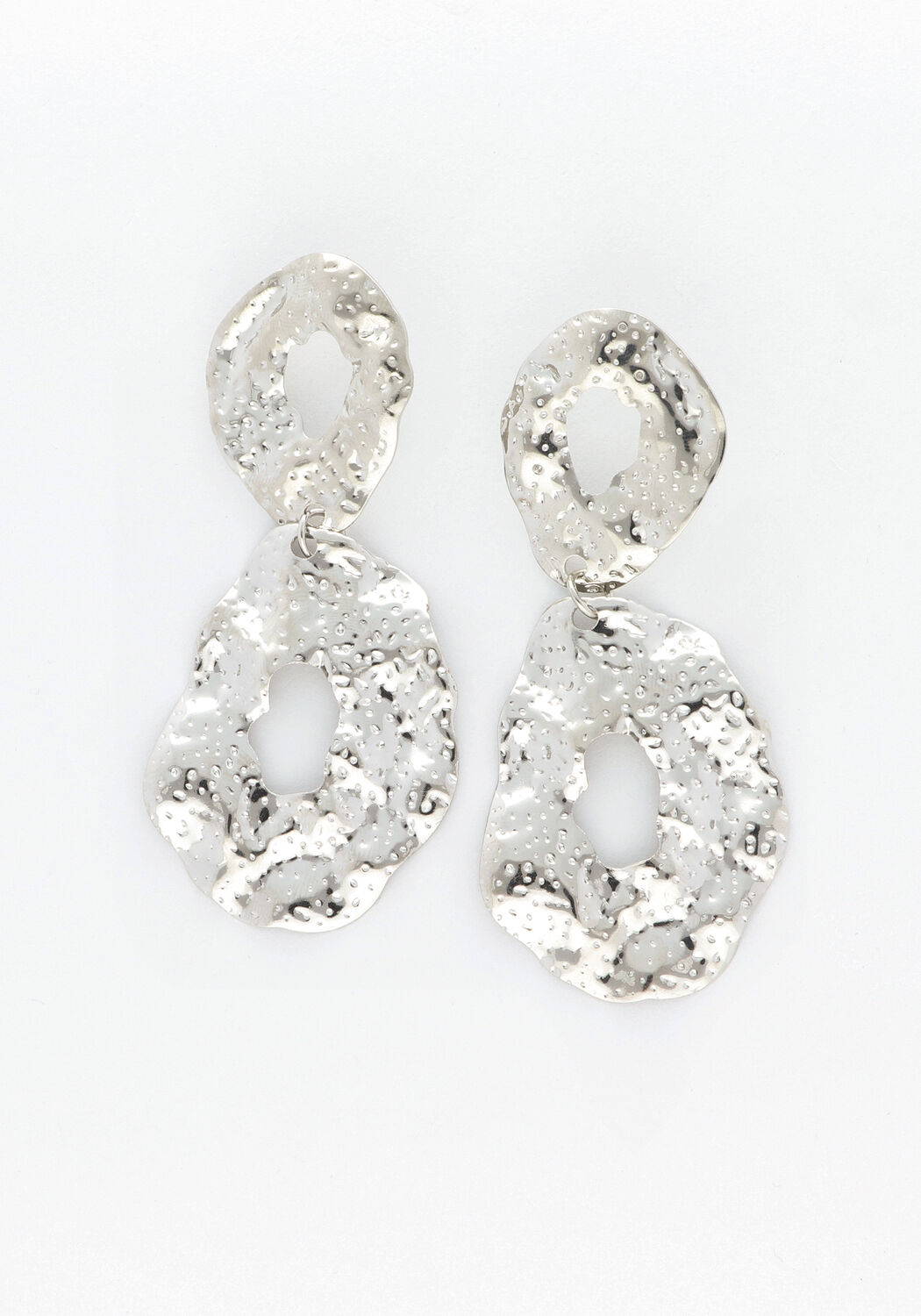 Zilverkleurig NOTRE-V Oorbellen OM04013