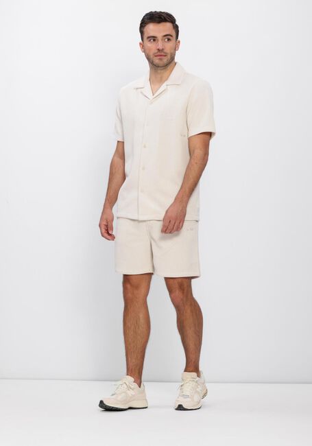 Beige PURE PATH Korte broek HONEYCOMB SHORTS - large