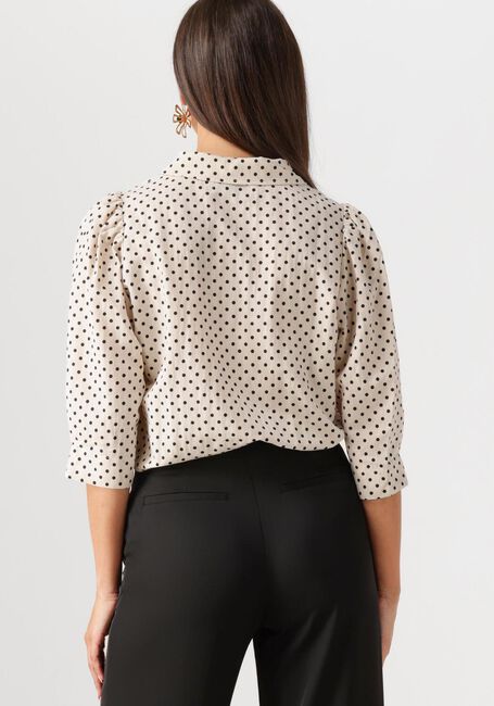 Creme LOLLYS LAUNDRY Blouses BONOLL SHIRT SS - large
