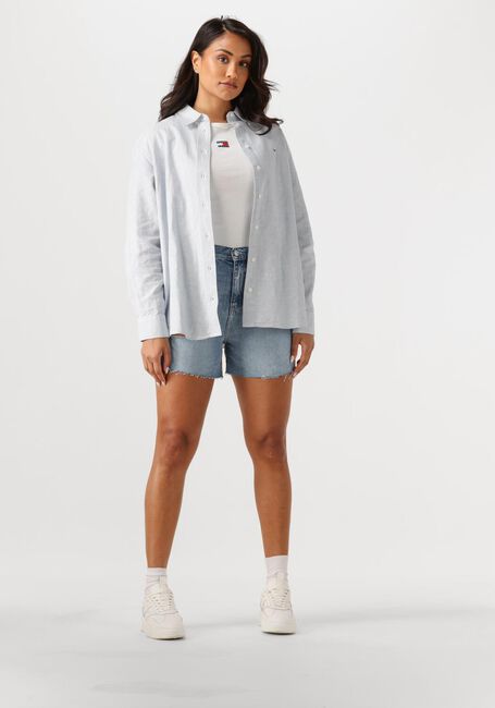Blauwe CALVIN KLEIN Shorts MOM SHORT - large