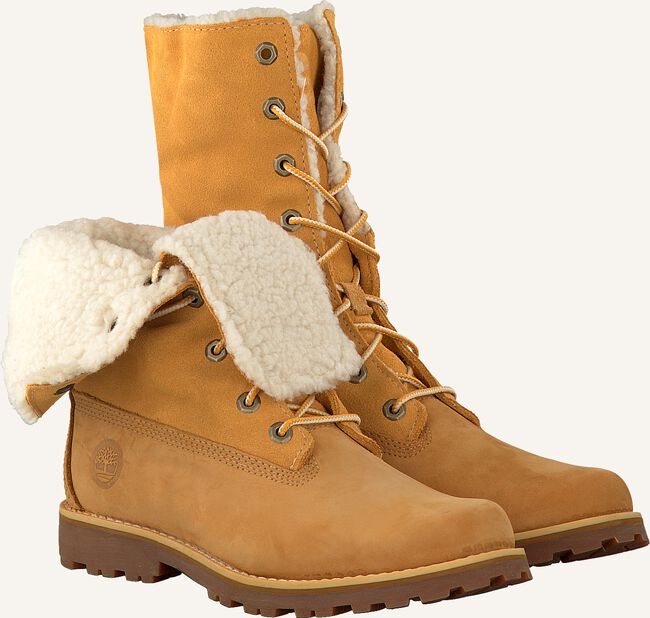 Camel TIMBERLAND Enkelboots 6IN WP SHEARLING BOOT Camel TIMBERLAND Enkelboots 6IN WP SHEARLING BOOT - large