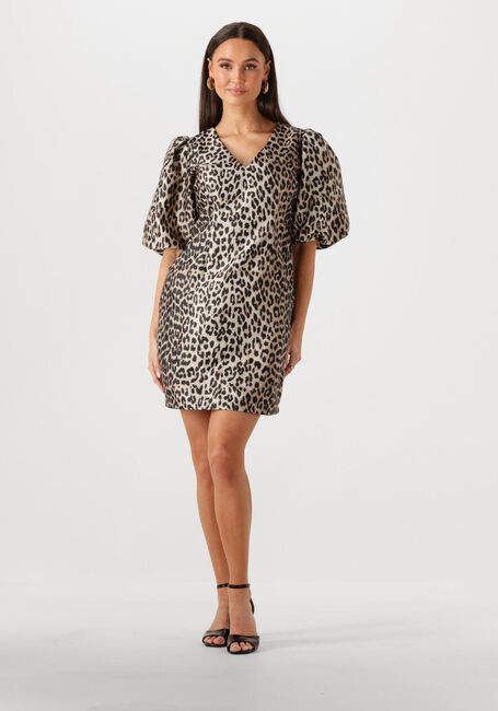 Bruine NOTRE-V Mini jurk NV-FLOSSIE - large