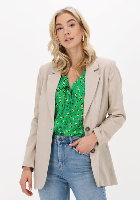 Beige Y.A.S. Blazer YASREGA 7/8 BLAZER - large