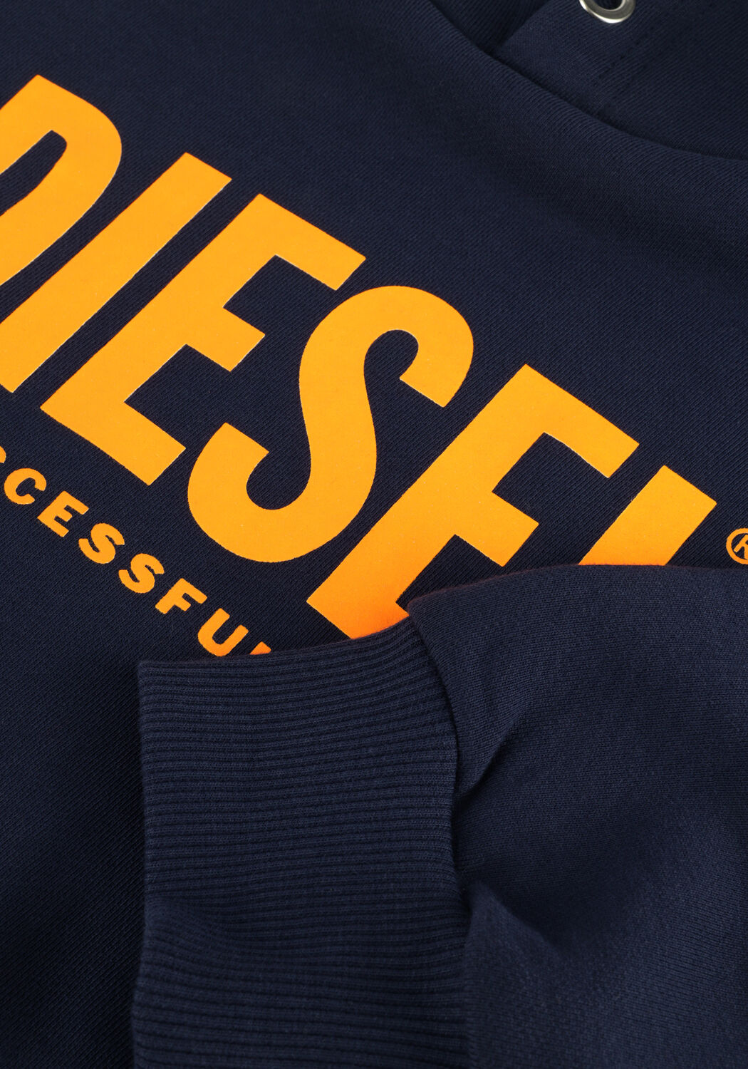 Blauwe DIESEL Trui SDIVISION-LOGOX OVER - large