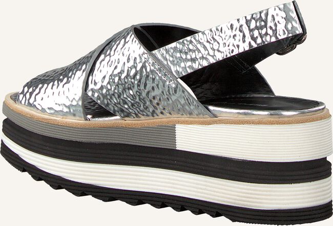 Zilveren LAURA BELLARIVA Platte sandalen 3266 Zilveren LAURA BELLARIVA Platte sandalen 3266 - large