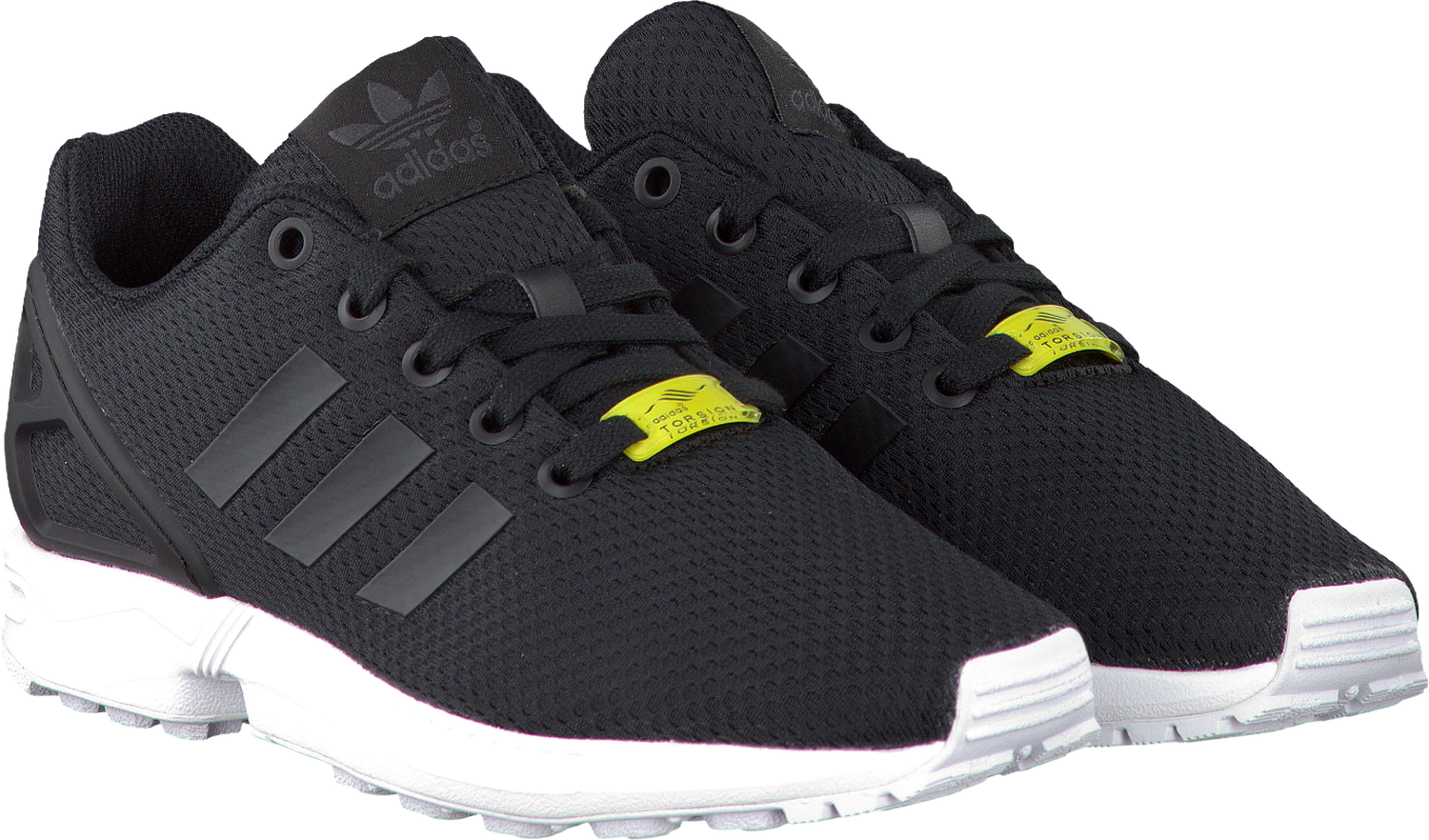 adidas zx flux zwart neon geel adidas zx flux zwart neon geel