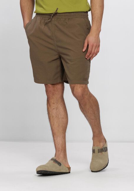 Taupe FOR&Eacute;T Korte broek HUSH SEERSUCKER SHORTS - large