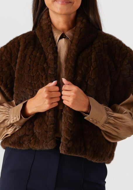 Bruine AAIKO Gilet AMALA PES 462 - large