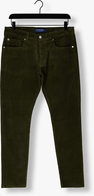 Groene SCOTCH & SODA Pantalon REGULAR SLIM RALSTON CORDUROY JEANS IN ORGANIC COTTON - large