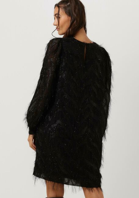 Zwarte SUMMUM Mini jurk DRESS FLUFFY - large