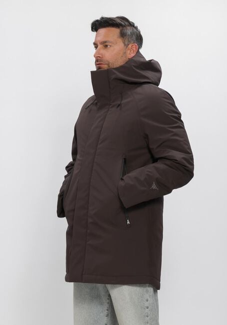 Bruine KRAKATAU Winterjassen QM613 - large