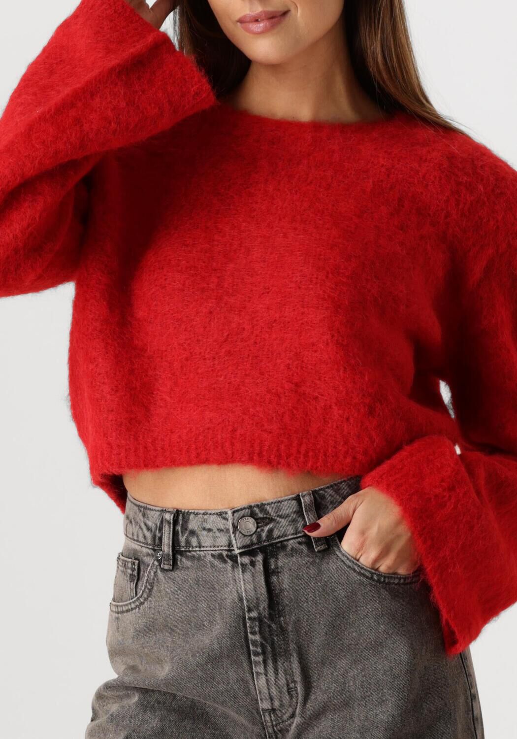 GESTUZ Dames Truien & Vesten Safigz Pullover Rood
