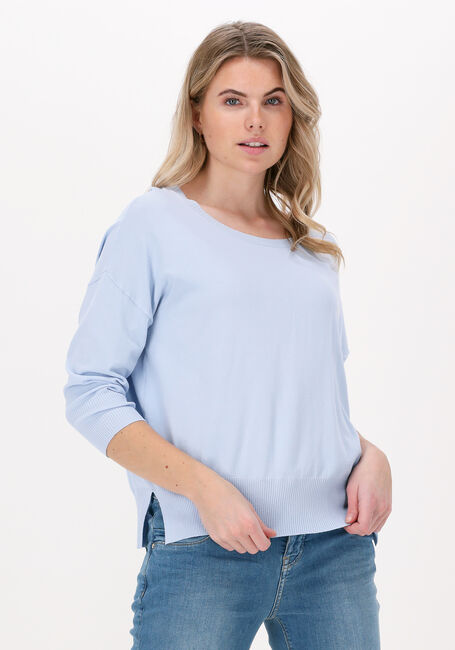Blauwe MOS MOSH Trui PITCH KNIT - large