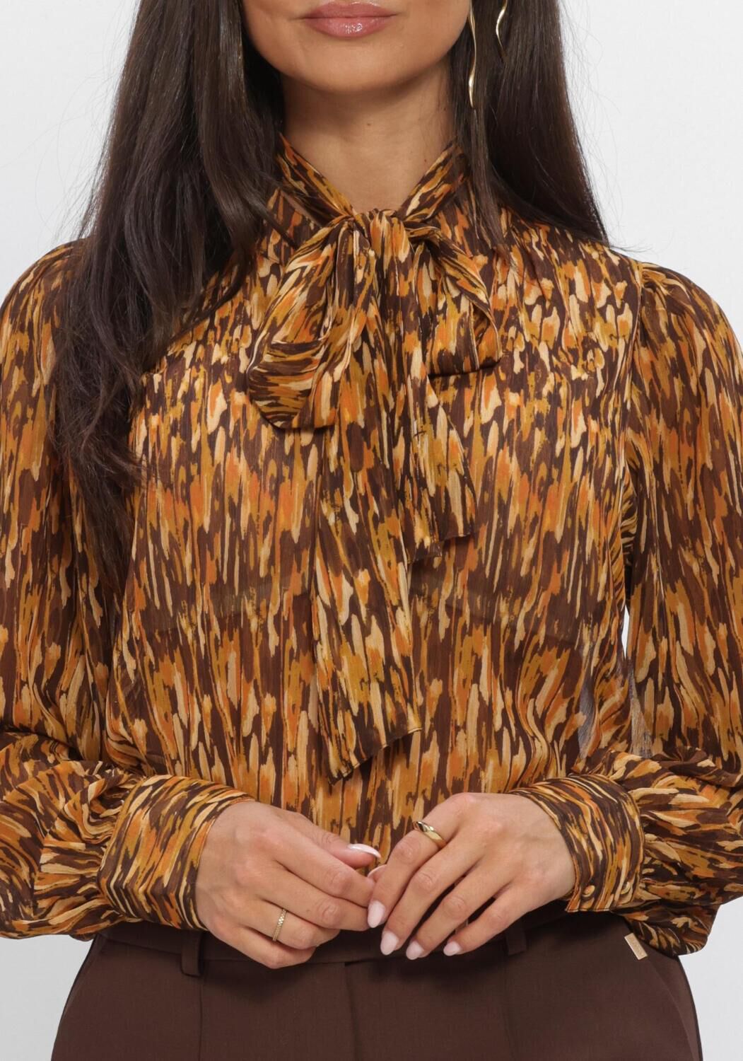 Multi AAIKO Blouses BOWI BOW 70TIES PES 533 - large
