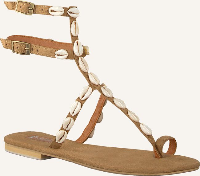 Beige HOT LAVA Platte sandalen DOUBLE SHELL Beige HOT LAVA Platte sandalen DOUBLE SHELL - large