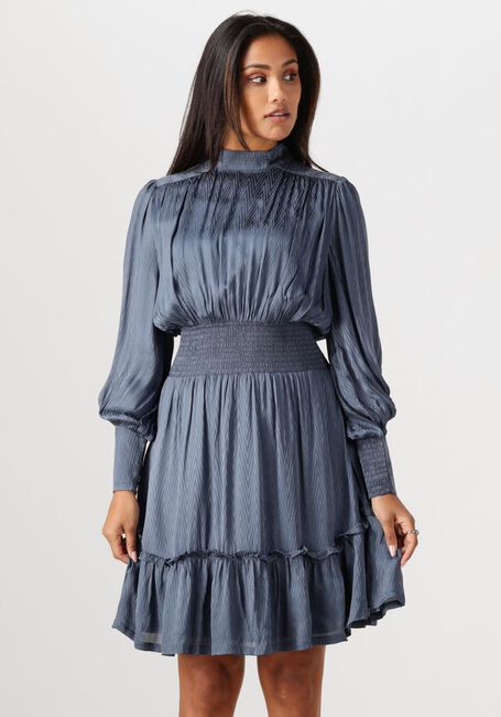 Donkerblauwe BRUUNS BAZAAR Mini jurk BERRY DRESS - large