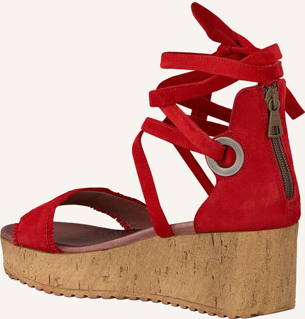 Rode OMODA Sandalen met hak 722007 Rode OMODA Sandalen met hak 722007 - large