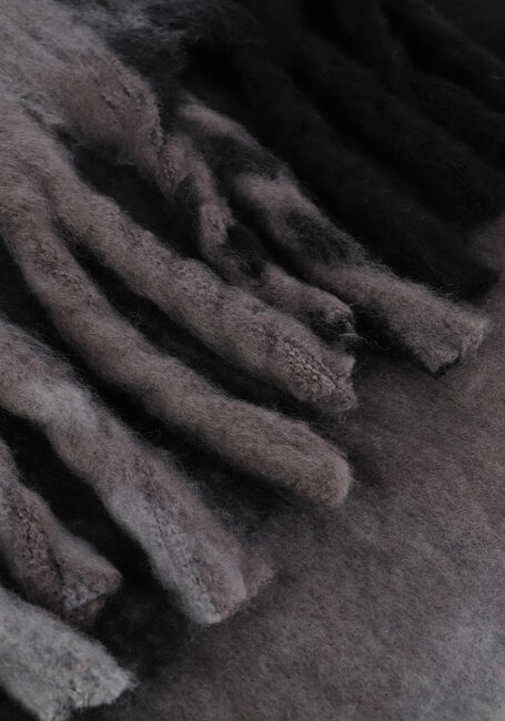 Grijze YEHWANG Sjaal SJAAL MET FRANJES - large