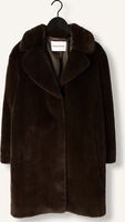 Bruine STAND STUDIO Faux fur jas CAMILLE COCOON COAT Bruine STAND STUDIO Faux fur jas CAMILLE COCOON COAT - medium