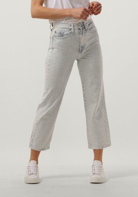 Blauwe 7 FOR ALL MANKIND Straight leg jeans LOGAN STOVEPIPE ICE POP - large
