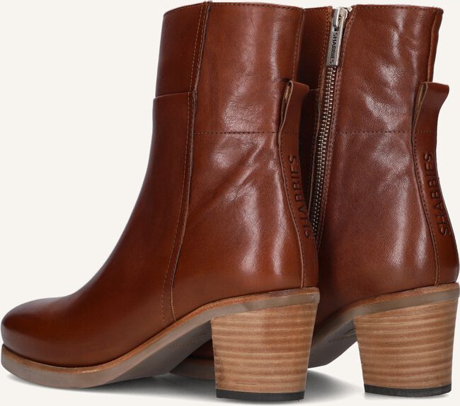 Cognac SHABBIES Enkellaarsjes LIEVE G ANKLE BOOT Cognac SHABBIES Enkellaarsjes LIEVE G ANKLE BOOT - large