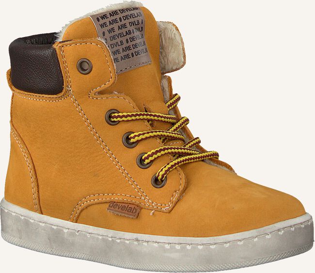 Gele DEVELAB Hoge sneakers 41855 Gele DEVELAB Hoge sneakers 41855 - large