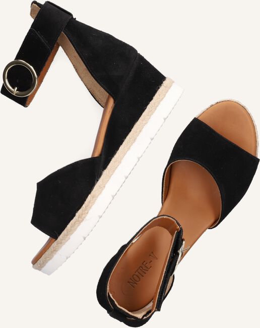 Zwarte OMODA Sandalen AS3272 Zwarte OMODA Sandalen AS3272 - large