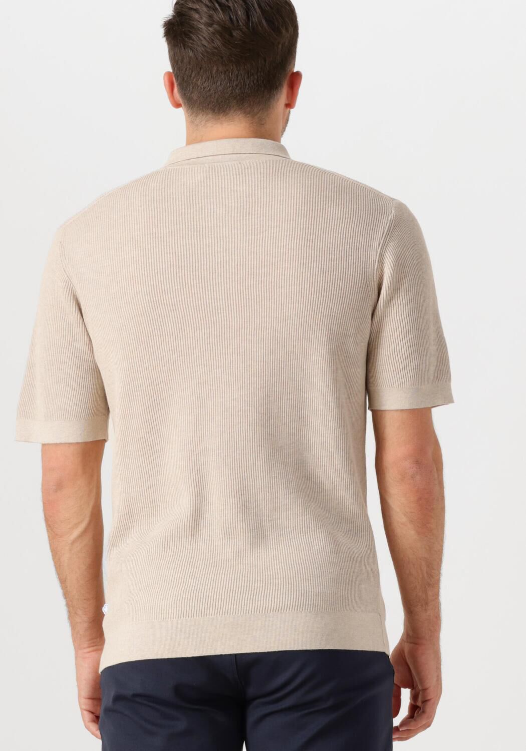 THE GOODPEOPLE Heren Polo's & T-shirts Pica Beige