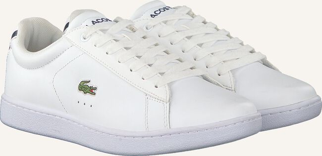 Witte LACOSTE Lage sneakers CARNABY EVO DAMES Witte LACOSTE Lage sneakers CARNABY EVO DAMES - large