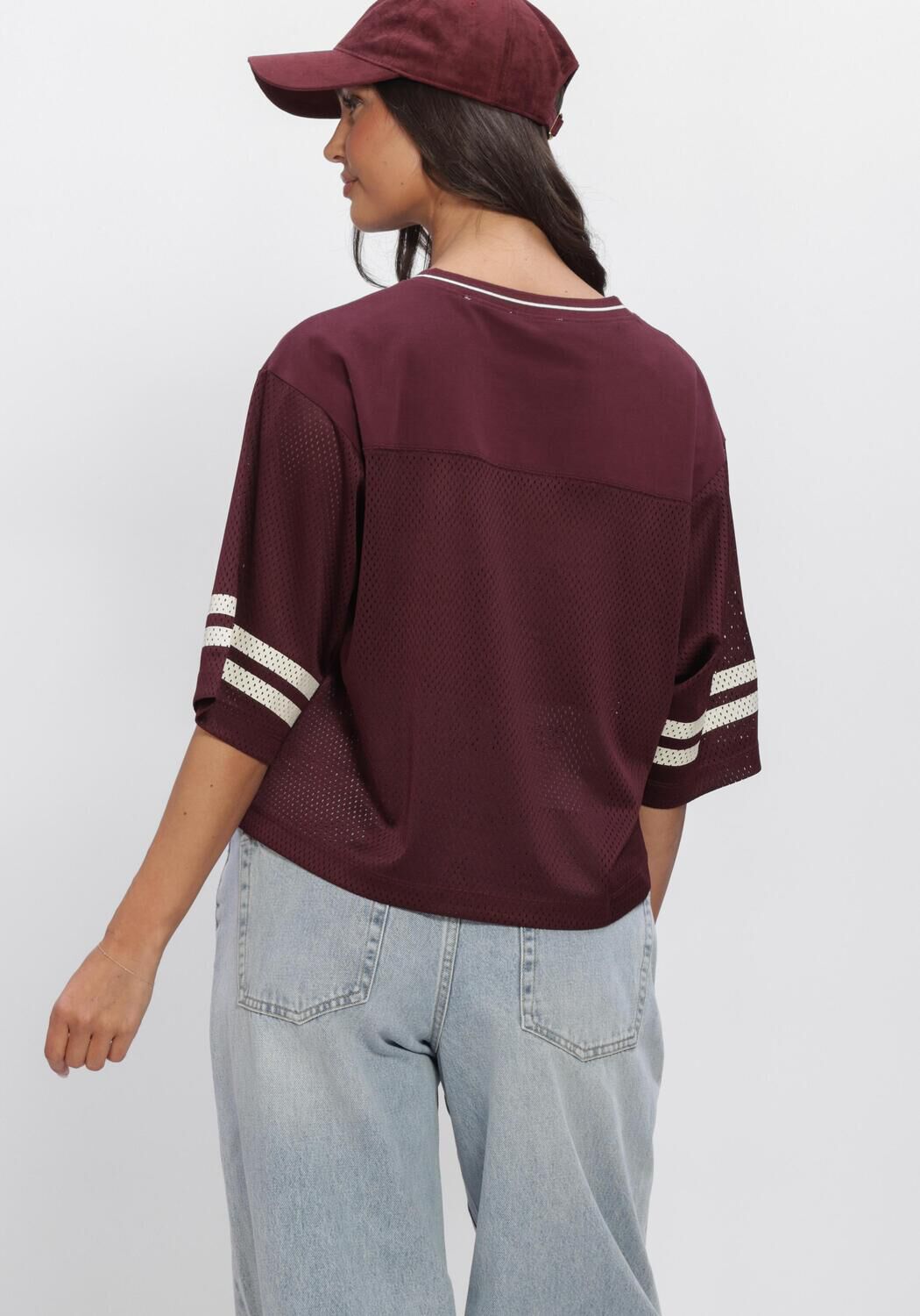 Rode CATWALK JUNKIE Tops & T-shirts FOOTBALL JERSEY - large