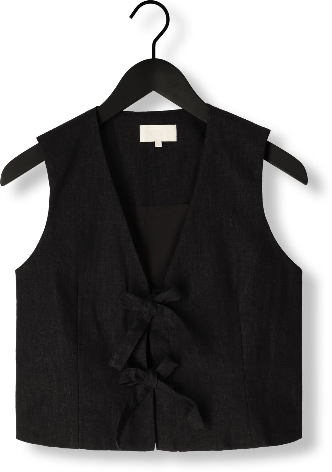 NOTRE-V Dames Tops & T-shirts Nv-freida Zwart