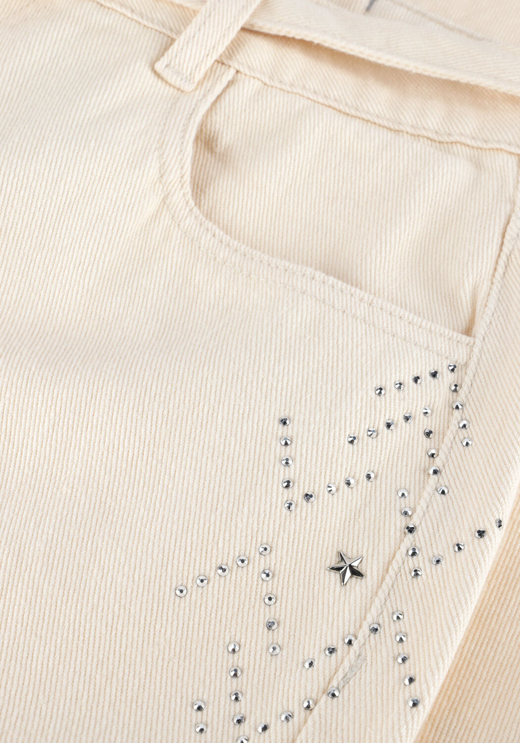 Creme REFINED DEPARTMENT Wide jeans PAYTON - large