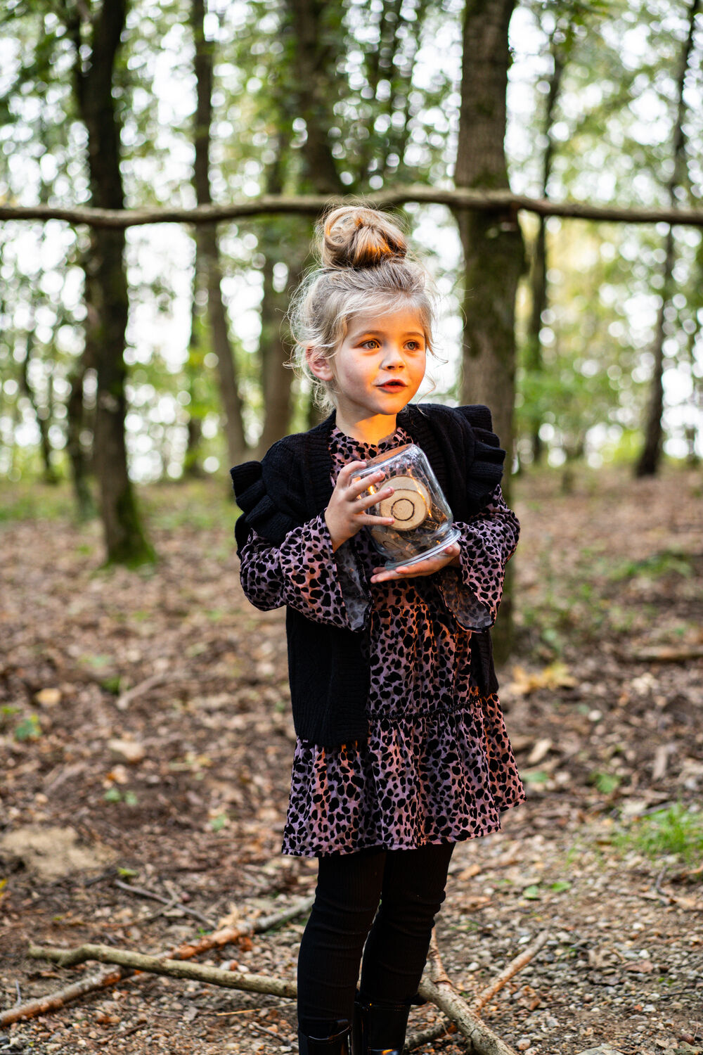 Multi KOKO NOKO Mini jurk Q52975 - large