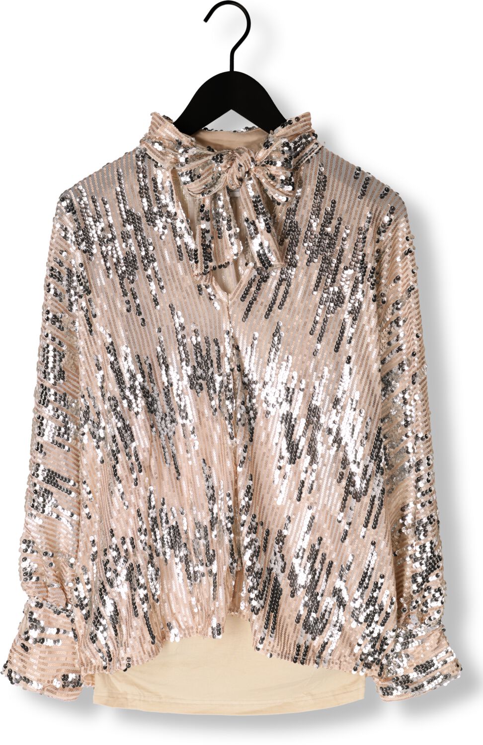 AMAYA AMSTERDAM Dames Blouses Glitter Blouse Zilver