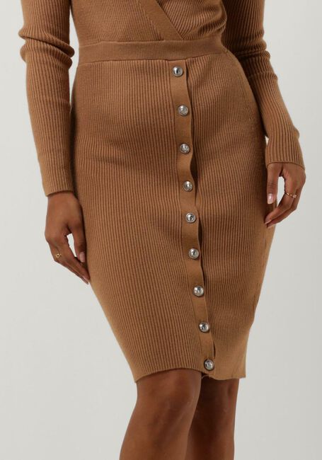 Bruine GUESS Mini jurk ES ALEXANDRA DRESS SWTR - large