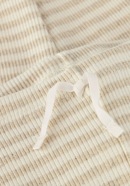 Beige PLAY UP Legging STRIPED RIB LEGGING - large