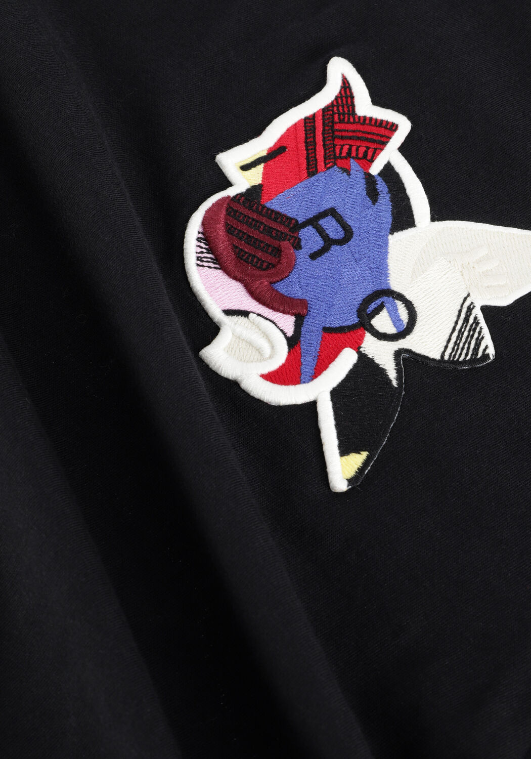 Zwarte IRO T-shirt WOLONI - large