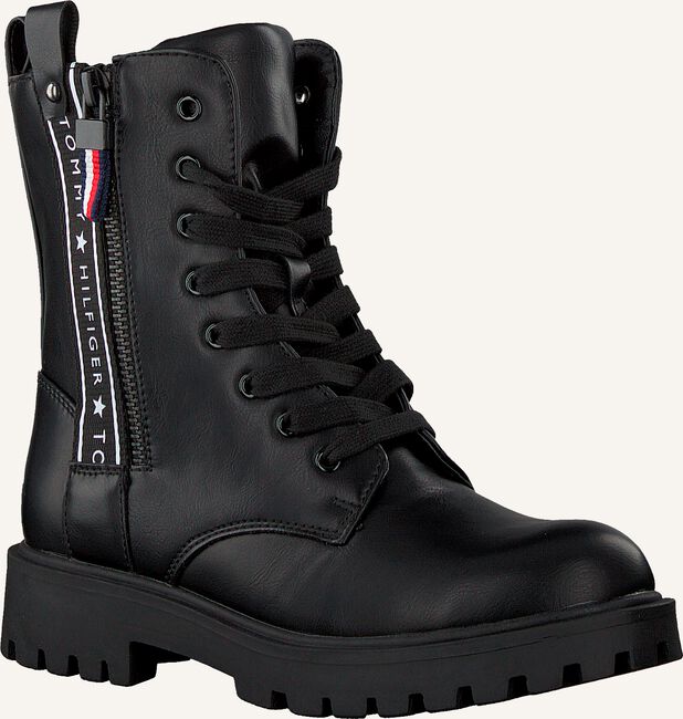 Zwarte TOMMY HILFIGER Veterboots 30851 Zwarte TOMMY HILFIGER Veterboots 30851 - large