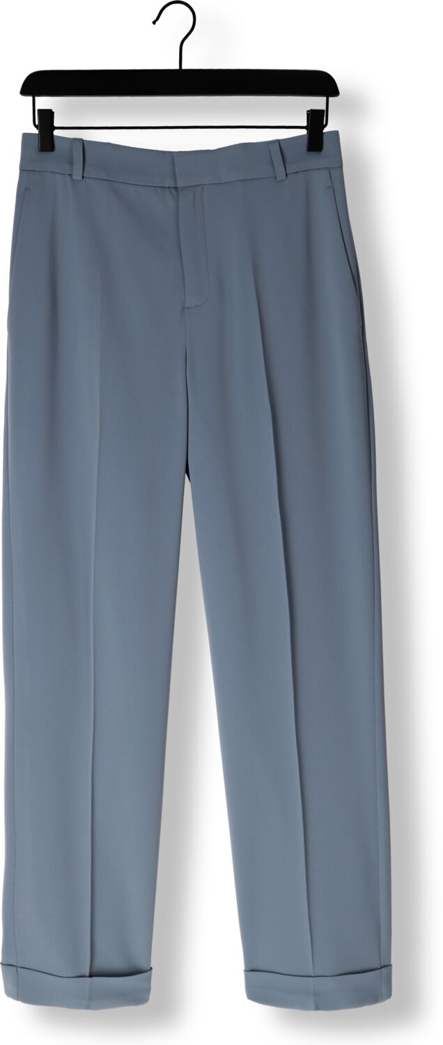 VANILIA Dames Broeken Regular Fit Crepe Tailored Zwart