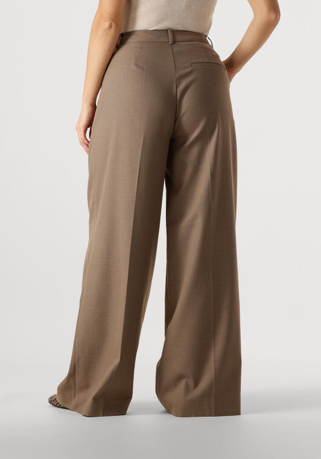 GESTUZ Dames Broeken Caciagz Hw Pants Bruin