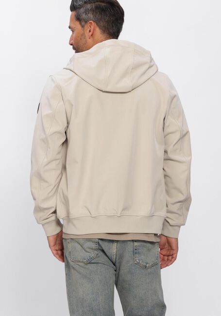 Beige AIRFORCE Jack SOFTSHELL JACKET CHESTPOCKET - large