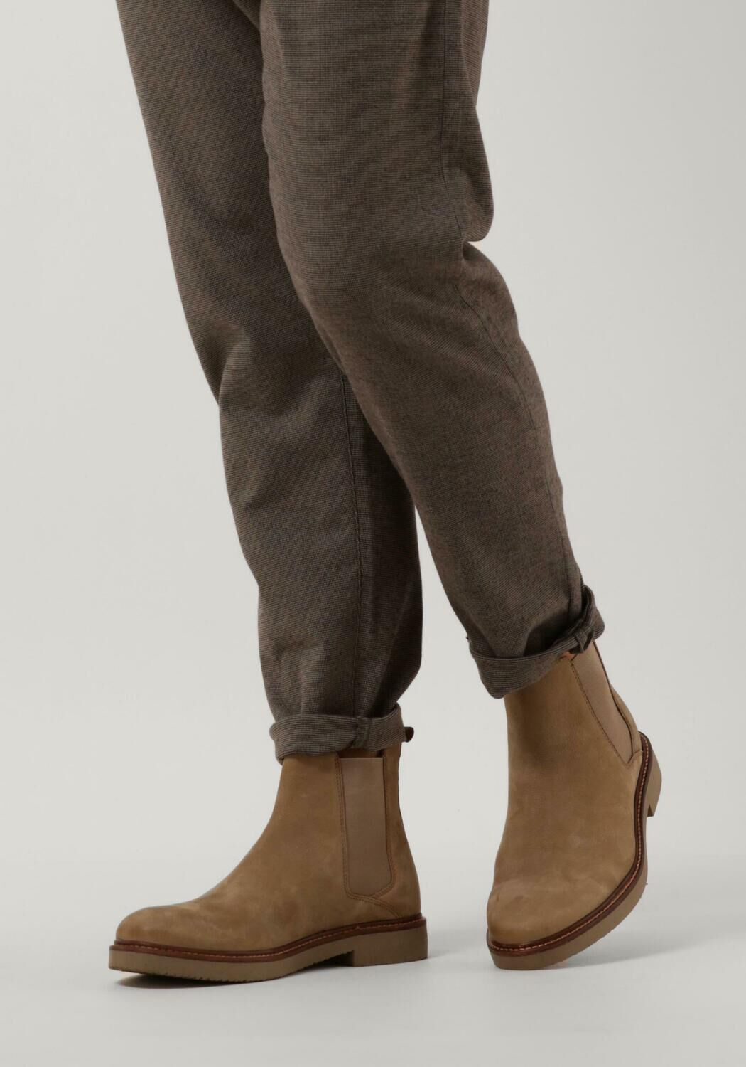 Taupe MAZZELTOV Chelsea boots HUDSON M - large