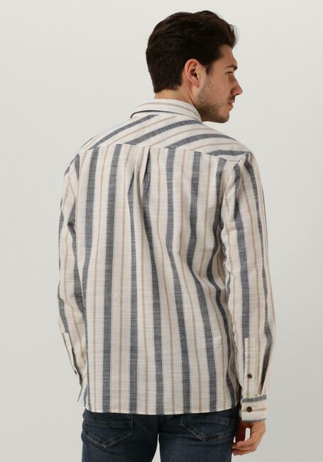Gebroken wit ANERKJENDT Casual overhemd AKLEIF L/S STRIPE SHIRT - large