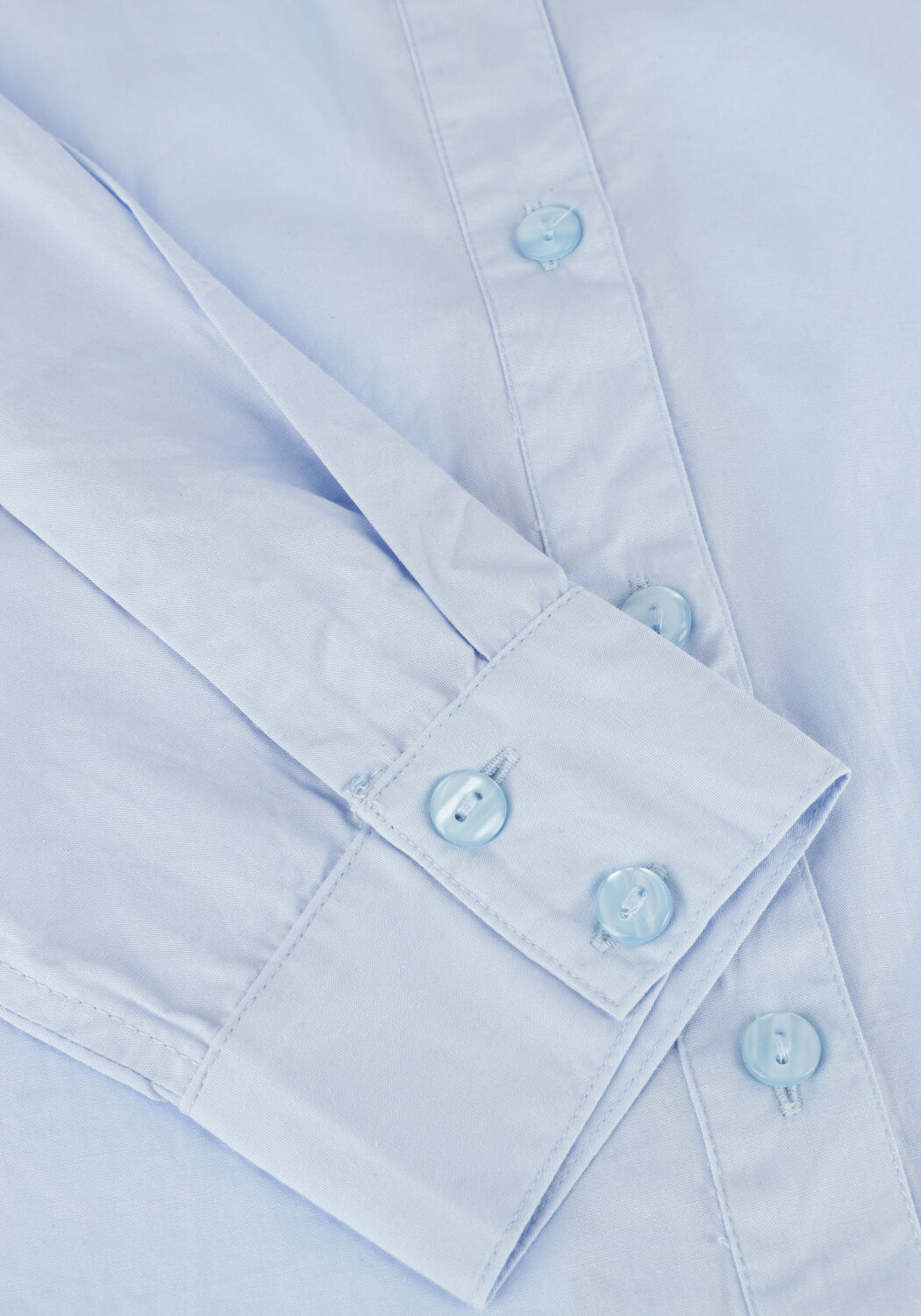 Lichtblauwe MY ESSENTIAL WARDROBE Blouses SUNNAMW BOXY SHIRT - large