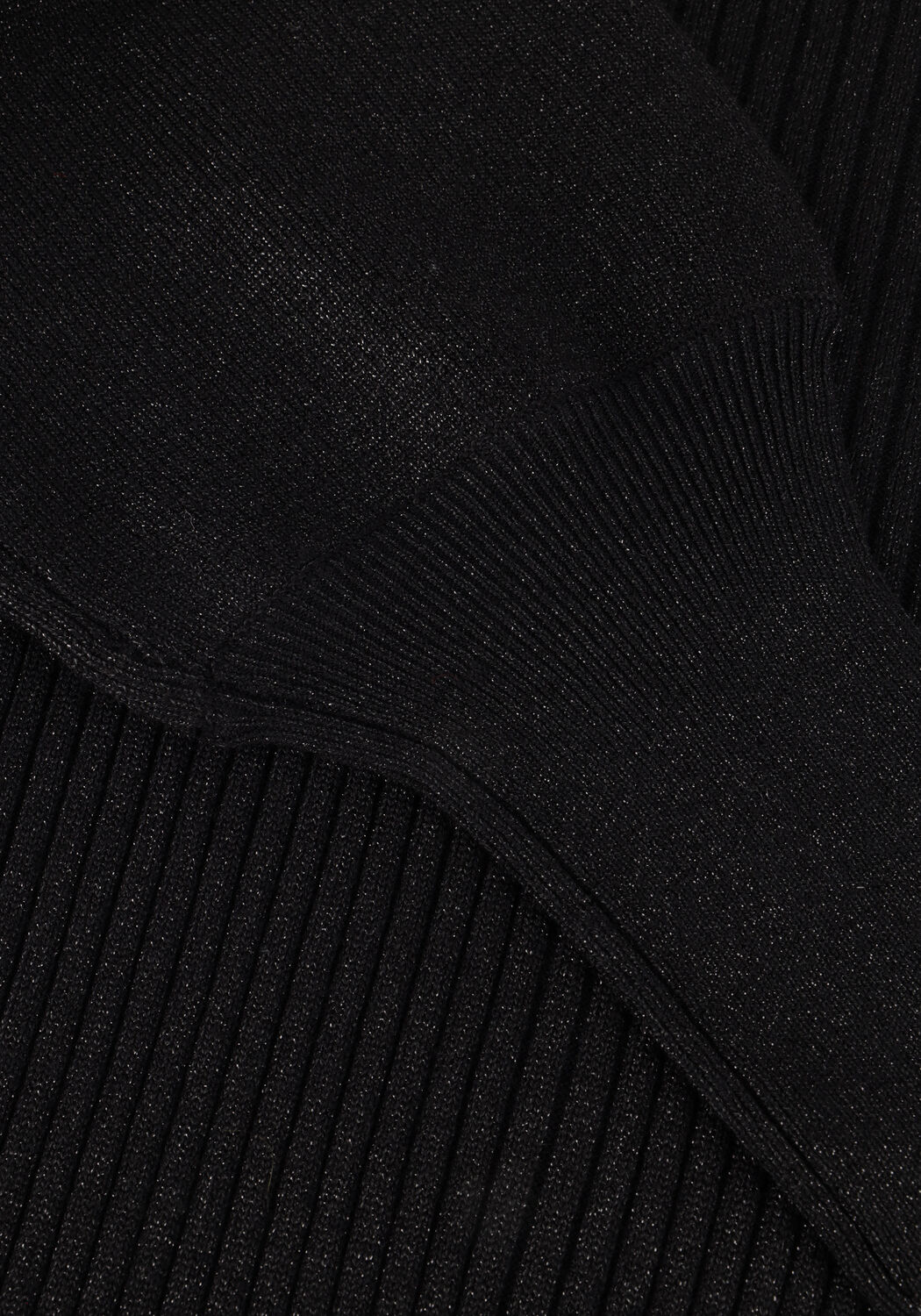 Zwarte NUKUS Coltrui JESSICA PULLOVER LUREX - large