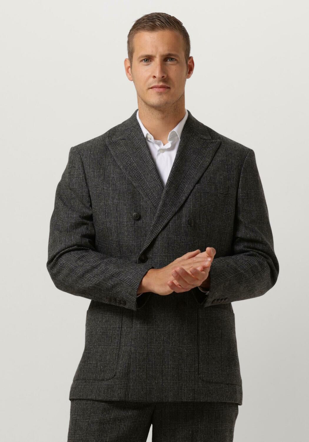 Selected Homme Grijze Comfortabele Moderne Heren Blazer Gray Heren